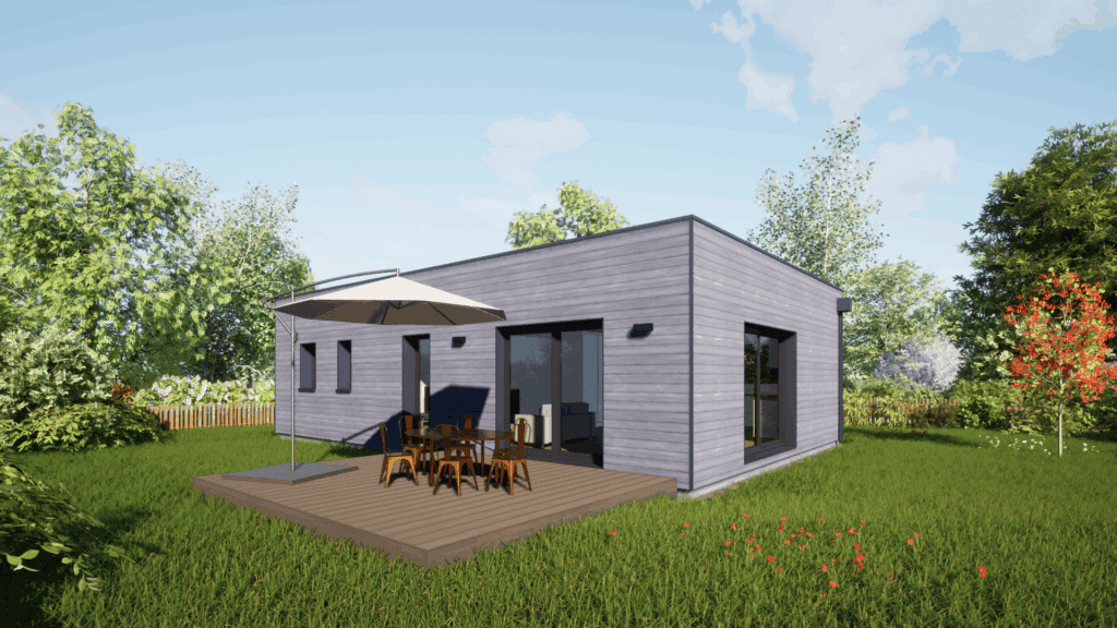 80 Toit Terrasse - Vue Jardin