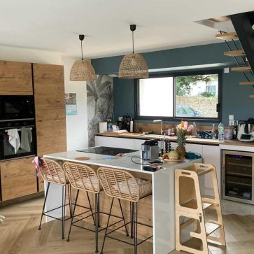 Cuisine avec îlot - Les Sables d'Olonne (1)