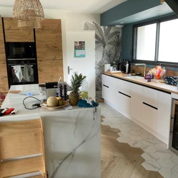 Cuisine avec îlot - Les Sables d'Olonne (2)