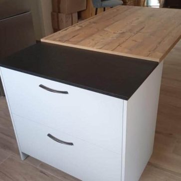 Cuisine avec îlot - Missillac (2)