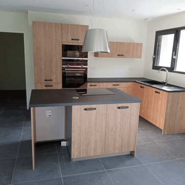 Cuisine avec îlot - Pontchâteau (1)