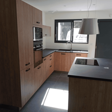 Cuisine avec îlot - Pontchâteau (3)