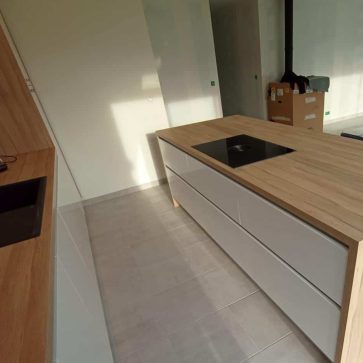 Cuisine avec îlot - St Herblon (2)