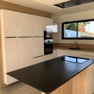 Cuisine avec îlot - St Macaire en Mauges (10)