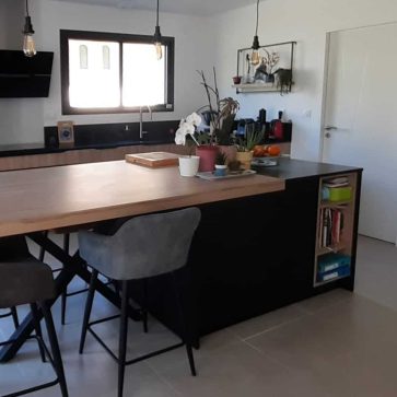 Cuisine avec îlot - Vertou (7)