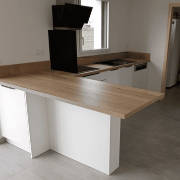 Cuisine en L - La Boissière de Montaigu (2)