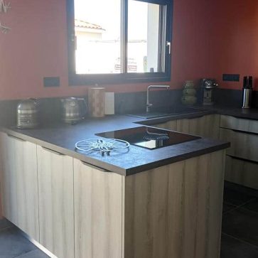 Cuisine en U - Chaumes en Retz (6)